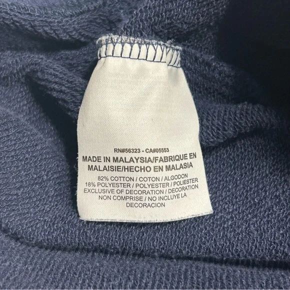 Nike Men's Sportswear Fleece Joggers Navy Blue Size Small Activewear - Picture 4 of 6